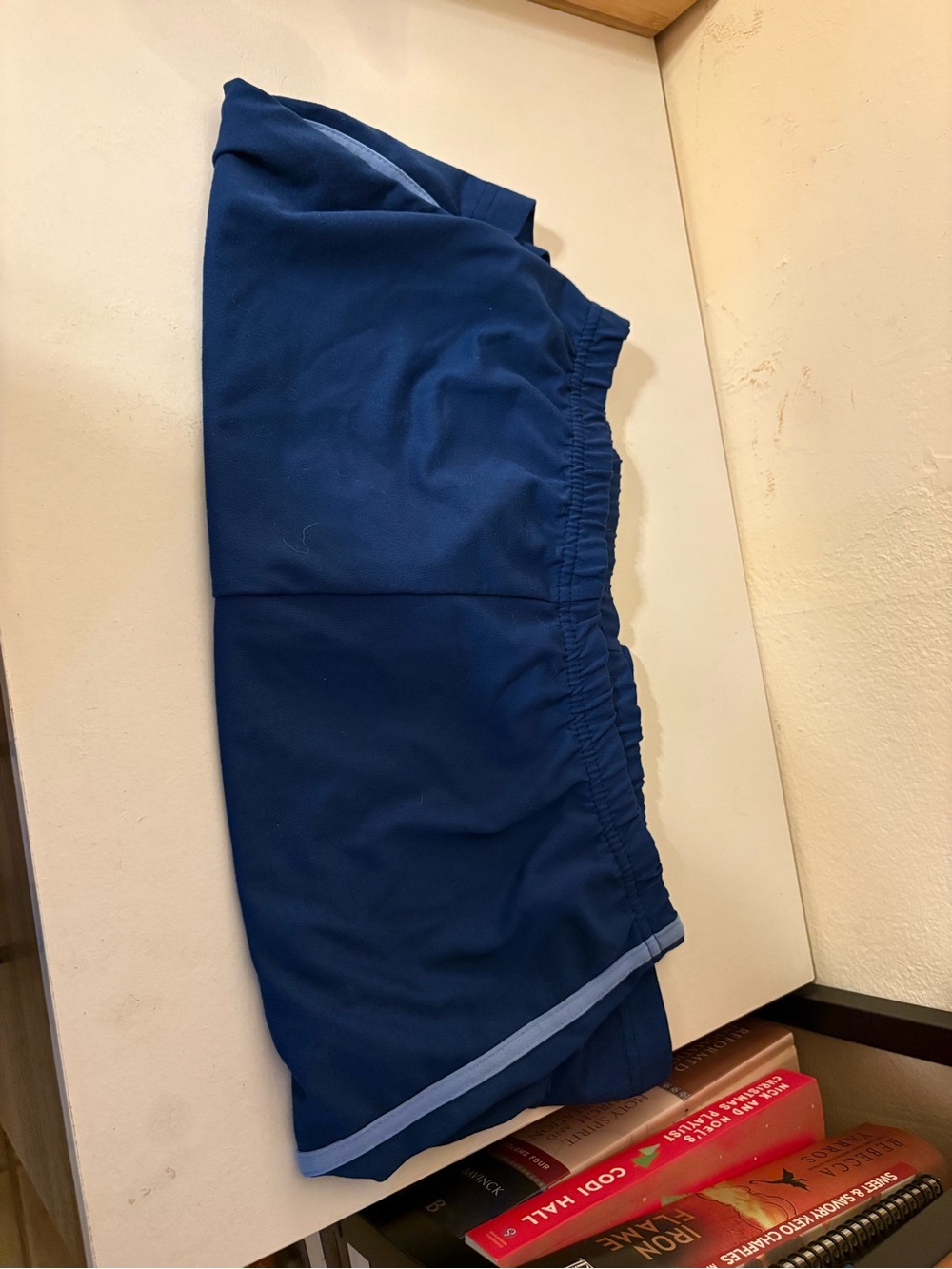 Women’s Athletic Shorts — Navy Blue